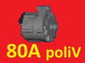 ALTERNATOR 14V 80A  POLY V