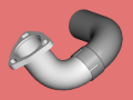 EXHAUST ELBOW