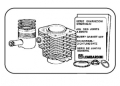 Gruppo cilindro+pistone+smeriglio 4LD 820