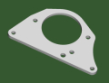 Piastra per motori kohler LDW502 E4 