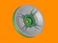 ENGINE PULLEY 1:1.8