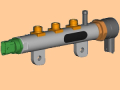 Common rail for kohler engines LDW442CRS