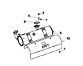 MUFFLER KIT, FILTER SIDE/STRAIGHT